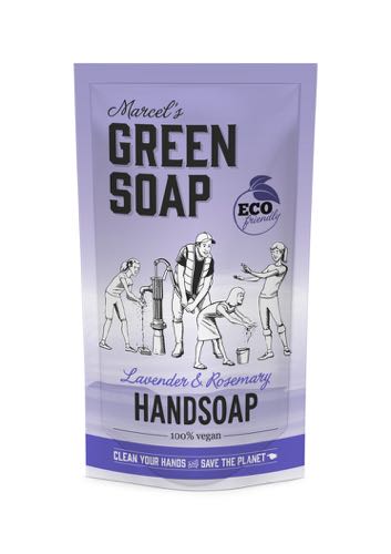 M.Green soap Savon mains refill lavande & romarin 500ml